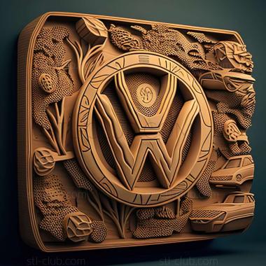 3D model Volkswagen Virtus (STL)